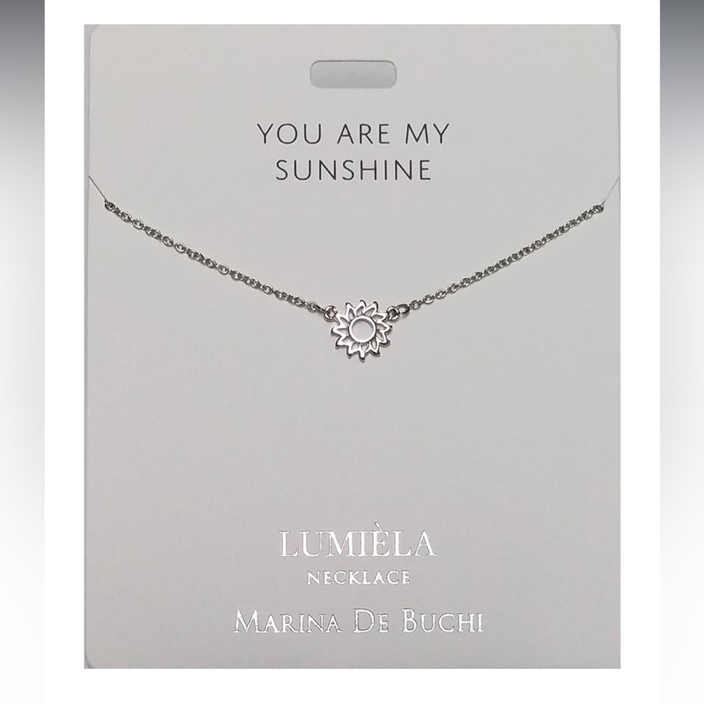 Marina De Buchi “You Are My Sunshine” Lumièla Necklace